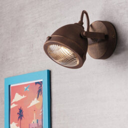Luminosa Lighting Luminosa Habana Single Spotlight Rust 11.6X14X11.6Cm - thumbnail 2