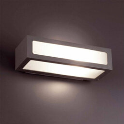 Luminosa Lighting Luminosa Natron 1 Light Outdoor Wall Light Dark Grey Ip54, E27 - thumbnail 2
