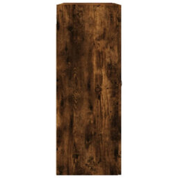 Berkfield Wall Mounted Cabinet Smoked Oak 69.5X34X90 Cm Engineered Wood - thumbnail 8