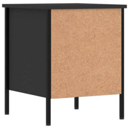 Berkfield Bedside Cabinets 2 Pcs Black 40X42X50 Cm Engineered Wood - thumbnail 9
