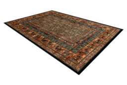 RugsX Wool Carpet Kashqai 4301 500 Oriental, Frame Beige / Green  135X200 Cm - thumbnail 3