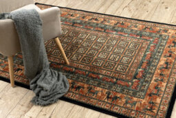 RugsX Wool Carpet Kashqai 4301 500 Oriental, Frame Beige / Green  135X200 Cm - thumbnail 5
