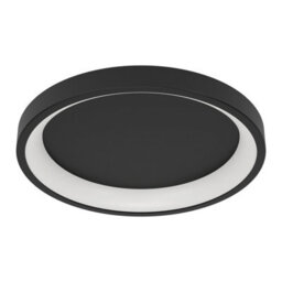 Eglo Loretello-Z Smart Control Steel Led Rgb Modern Ceiling Light, Black - thumbnail 4
