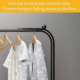 Heavy Duty Dual Metal Clothes Rail Stand With Shoe Racks Display Stand Storage Shelf. - thumbnail 5