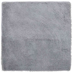 Vidaxl Shaggy Rug High Pile Navarra Light Grey 240X240 Cm Polyester - thumbnail 2