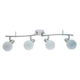 Urbn-Living 4 Arm Led Dim- Able Ceiling Spotlight Fixture 6W E14 Bulb Included - thumbnail 1