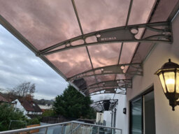 Canofix UK Canofix Door Canopy Pc 4500 Width X 1500 Projection (Grey Bracket - Bronze Sheet) - thumbnail 3
