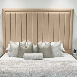UKBEDFURNITURE Hampton Plush Velvet Upholstered Bed Frame - Blackboard With Mattress - thumbnail 3