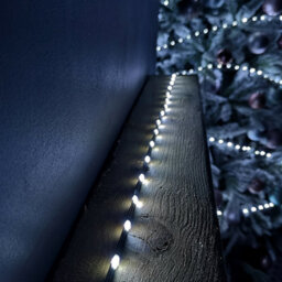 Samuel Alexander 17.5M Indoor Outdoor Flexibrights Christmas Lights With 500 White Leds - thumbnail 1