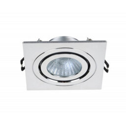 Spa Lighting Spa-35727-Chr Cali Ip65 Square Tiltable Downlight In A Chrome Finish - thumbnail 3
