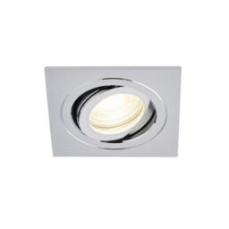 Spa Lighting Spa-35727-Chr Cali Ip65 Square Tiltable Downlight In A Chrome Finish - thumbnail 4