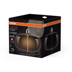 Osram Vintage 1906 Led Elipse P215 4W Smoke Big Magnetic Filament Bulbs E27 Dim - thumbnail 2