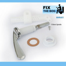 Thomas Dudley Dudley 318659 Chrome Windsor Style Lever 110mm Spindle Camel Adjustable Lift Arm - thumbnail 2
