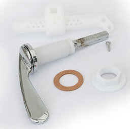 Thomas Dudley Dudley 318659 Chrome Windsor Style Lever 110mm Spindle Camel Adjustable Lift Arm - thumbnail 5