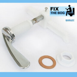 Thomas Dudley Dudley 318659 Chrome Windsor Style Lever 110mm Spindle Camel Adjustable Lift Arm - thumbnail 4