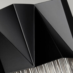 Luminosa Lighting Elstead Zuma 3 Light Wall Light, Satin Black, Silver, G9 - thumbnail 2