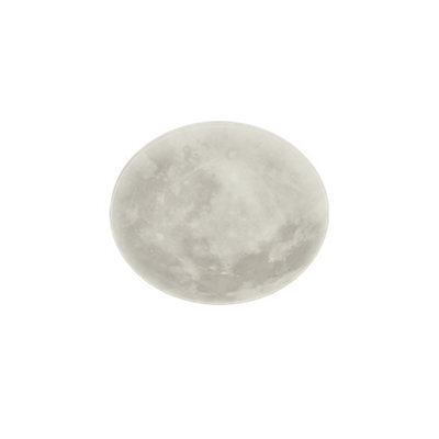 Luminosa Lighting Luminosa Lunar Modern 22W Led Semi Flush Light White 3000K Remote Control - Uk Stock - image 1
