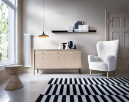 Arte Stylish Mono Large Sideboard Cabinet H830mm W1540mm D390mm In Beige - Versatile Elegance For Your Dining Area - thumbnail 7