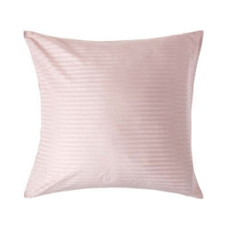 Homescapes Dusky Pink Violet Continental Egyptian Cotton Pillowcase 330 Tc, 80 X 80 Cm
