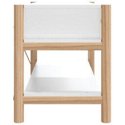Berkfield Classic Tv Cabinet White 82X38X45 Cm Engineered Wood - thumbnail 6