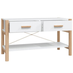 Berkfield Classic Tv Cabinet White 82X38X45 Cm Engineered Wood - thumbnail 7