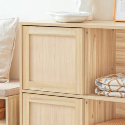 Sobuy Fsb87-N, Sideboard With 2 Sliding Doors Sideboard Storage Cabinet Cupboard, Wood Veneer,w80Xd35Xh87 - thumbnail 4