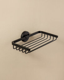 Cosmic Shower Caddy, Shower Basket, 20Cm, Matt Black, Hidden Fixings, Anti-Corrosion, 5Kg Resistance, Start Collection - thumbnail 2