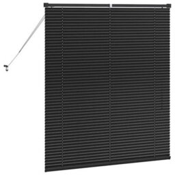 Walplus Window Blind With Curtains Manual Black Aluminium - thumbnail 7