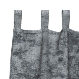 Berkfield Curtain With Curtains 2 Pcs Silver Grey 245 X 140 Cm Velvet - thumbnail 4