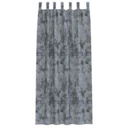 Berkfield Curtain With Curtains 2 Pcs Silver Grey 245 X 140 Cm Velvet - thumbnail 3