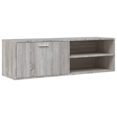 Berkfield Durable Tv Cabinet Grey Sonoma 120X34X37 Cm Engineered Wood - image 1