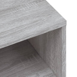 Berkfield Durable Tv Cabinet Grey Sonoma 120X34X37 Cm Engineered Wood - thumbnail 7