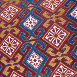 Paoletti Laurel Embroidered Velvet Cushion Cover - thumbnail 4