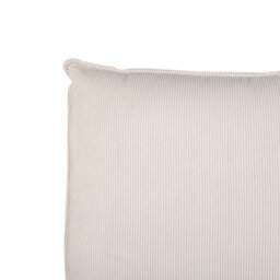 Beliani Waterbed Corduroy Vinay 180 X 200 Cm (Eu Super King) Light Beige - thumbnail 9