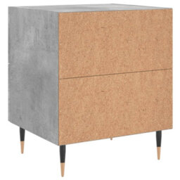 Berkfield Bedside Cabinets 2 Pcs Concrete Grey 40X35X47.5 Cm Engineered Wood - thumbnail 9