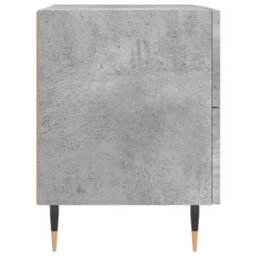 Berkfield Bedside Cabinets 2 Pcs Concrete Grey 40X35X47.5 Cm Engineered Wood - thumbnail 7