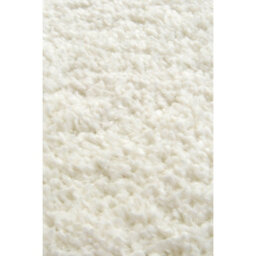 Melrose Super Soft Venus Shaggy Snuggly Plain Ivory Area Rug 160/230Cm - thumbnail 4
