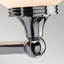 Luminosa Lighting Elstead Austen 1 Light Bathroom Wall Light Polished Chrome Ip44, G9 - thumbnail 3