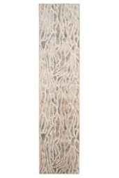 Loomed Silver Grey Metallic Marble Lustre Sheen Rug 160X230Cm - thumbnail 4