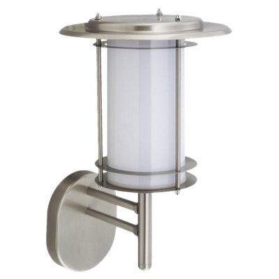 Sparkled Silver Modern Lantern Wall Light - image 1