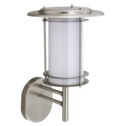 Sparkled Silver Modern Lantern Wall Light - thumbnail 1