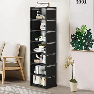 8Layer Shoe Rack Home Entryway Storage Cabinet Large Capacity Organizer - image 1