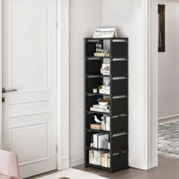8Layer Shoe Rack Home Entryway Storage Cabinet Large Capacity Organizer - thumbnail 3