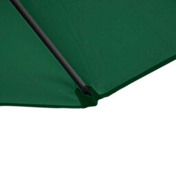 Outsunny 2.5M Offset Roma Patio Umbrella W/ 360-Degree Rotation, Green - thumbnail 8