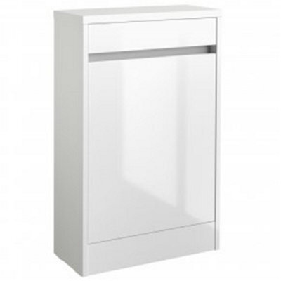 Clifton Bathroom Back To Wall Toilet Wc Unit 494mm Wide - White - (Urban) - image 1