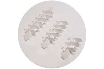 Curtain Pole Rail Track Pvc Double Joiner  - 2 Pcs White - Accessories For Curtain Rail Track