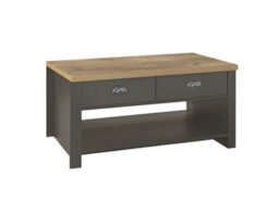 Birlea Highgate 2 Drawer Coffee Table - thumbnail 4