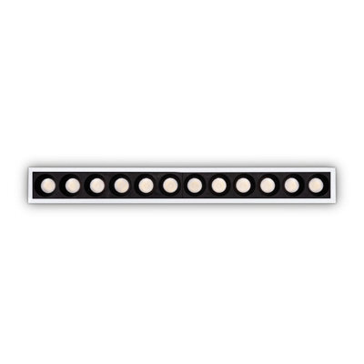 Ideal Lux Lika 10W 12X Led Recessed Downlight White 3000K