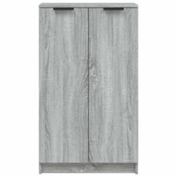 Vidaxl Shoe Cabinet Grey Sonoma 59X35X100 Cm Engineered Wood - thumbnail 4