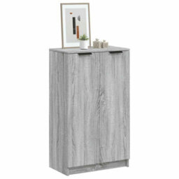 Vidaxl Shoe Cabinet Grey Sonoma 59X35X100 Cm Engineered Wood - thumbnail 1